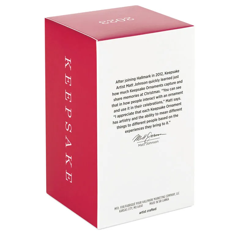 Hallmark Dad & Me Hot Cocoa Mug 2023 Ornament - Image 5