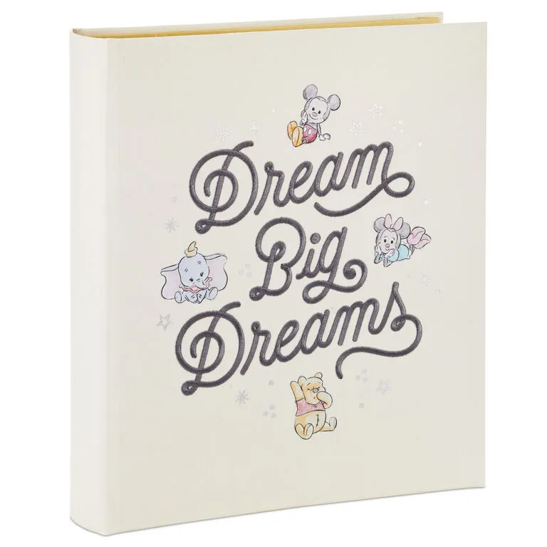 Hallmark Disney Baby Dream Big Dreams Baby Book