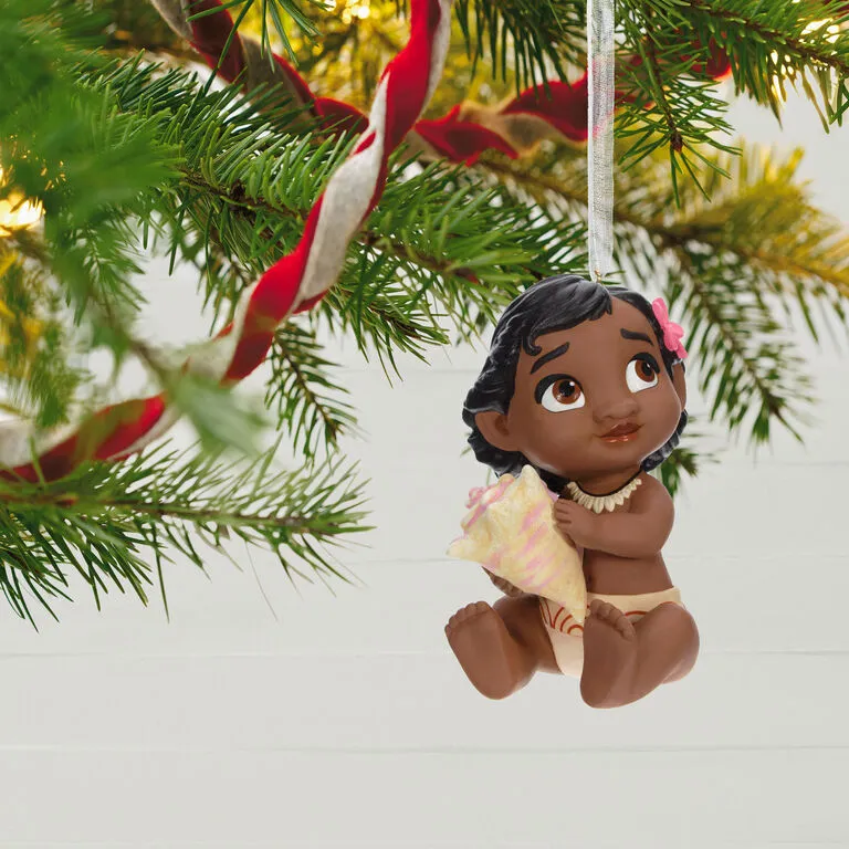 Hallmark Disney Moana The Ocean Chose Me Porcelain Ornament - Image 2