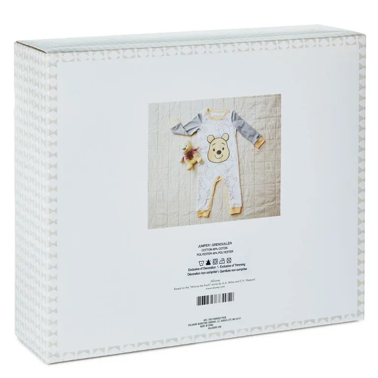 Hallmark Disney Baby Winnie The Pooh Rattle And Jumper Set, 3-6 Months - Image 4