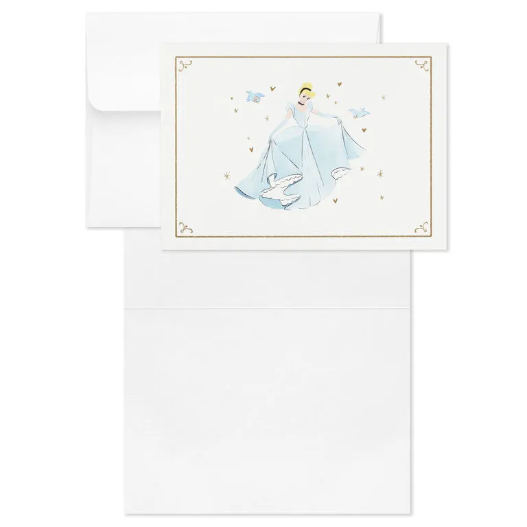 Hallmark Disney Princess Assorted Boxed Blank Note Cards Multipack, Pack Of 24 - Image 4