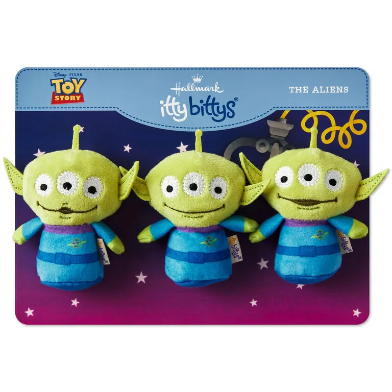 Hallmark Itty BittysÂŽ Disney/Pixar Toy Story Aliens Mini Plush, Set Of 3 - Image 3