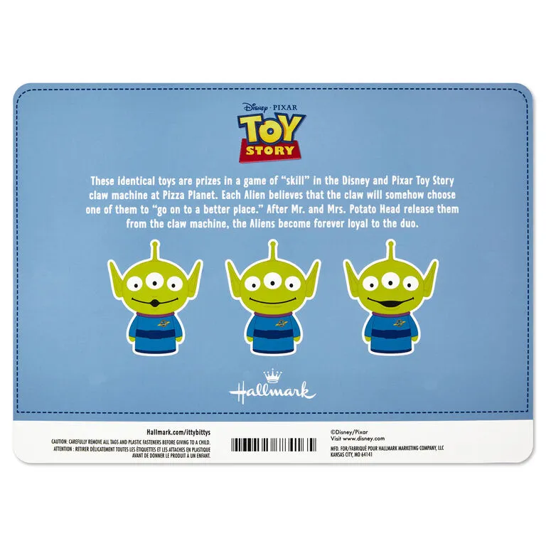 Hallmark Itty BittysÂŽ Disney/Pixar Toy Story Aliens Mini Plush, Set Of 3 - Image 4