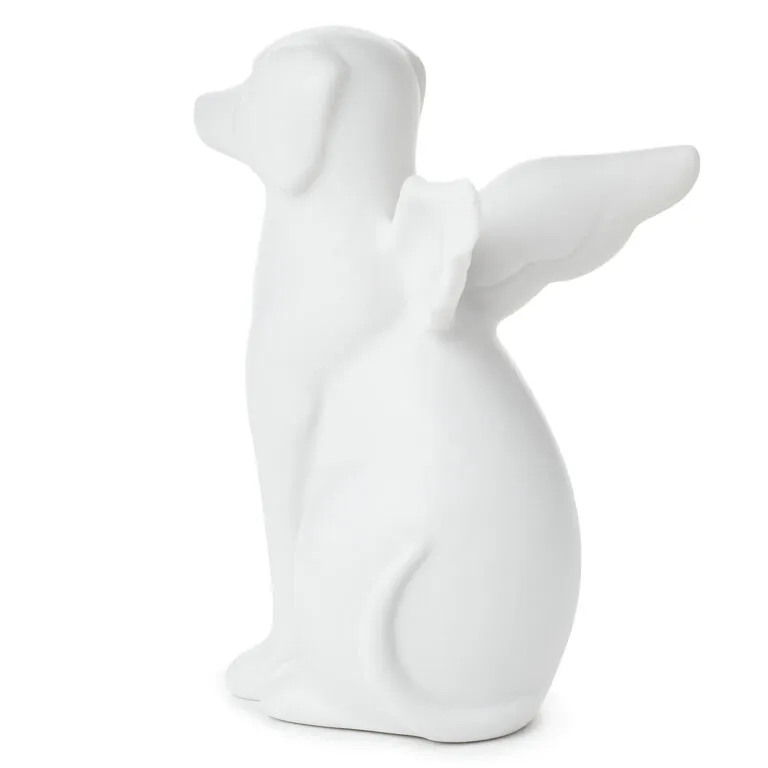 Hallmark Dog Angel Figurine Pet Memorial Gift, 4.25" - Image 2