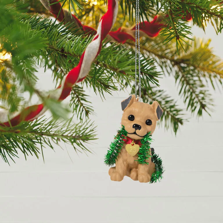 Hallmark Puppy Love Terrier 2023 Ornament - Image 2