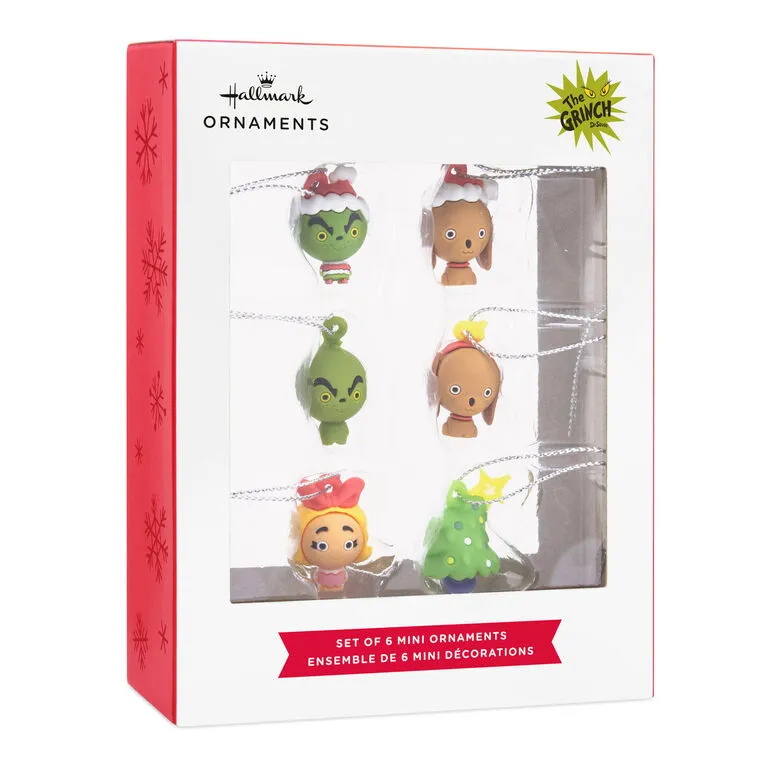 Mini Dr. Seuss's How The Grinch Stole Christmas!™ Shatterproof Hallmark Ornaments, Set Of 6 - Image 4