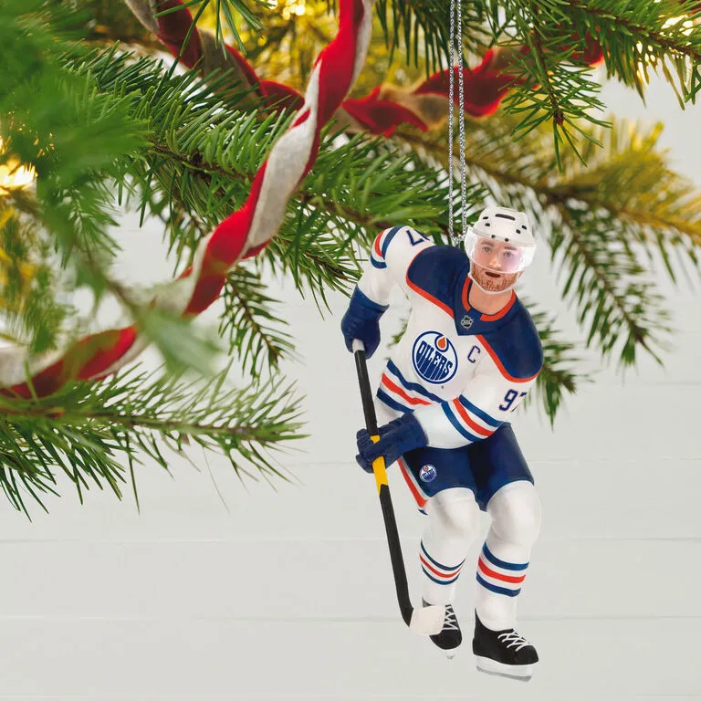 Hallmark NHL® Edmonton Oilers® Connor McDavid Ornament - Image 2