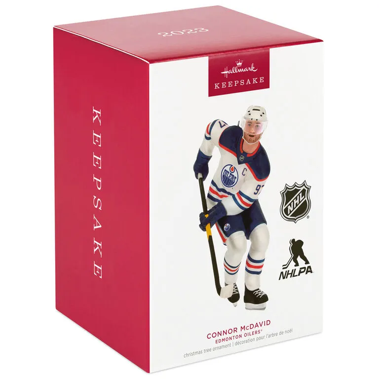 Hallmark NHL® Edmonton Oilers® Connor McDavid Ornament - Image 4