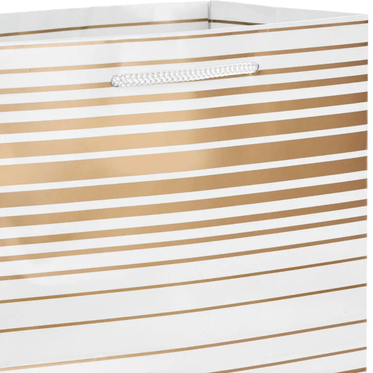 Hallmark Elegant Gold Assorted Sizes 6-Pack Gift Bags - Image 3