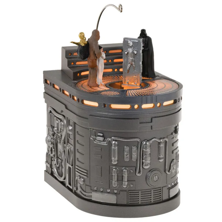 Hallmark Star Wars: The Empire Strikes Back™ Into The Carbon-Freezing™ Chamber Ornament With Light, Sound And Motion - Image 8