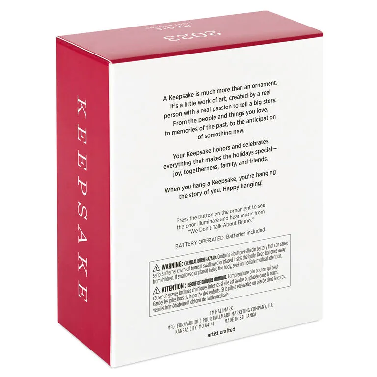 Hallmark Disney Encanto We Don't Talk About Bruno Musical Ornament With Light - Image 5