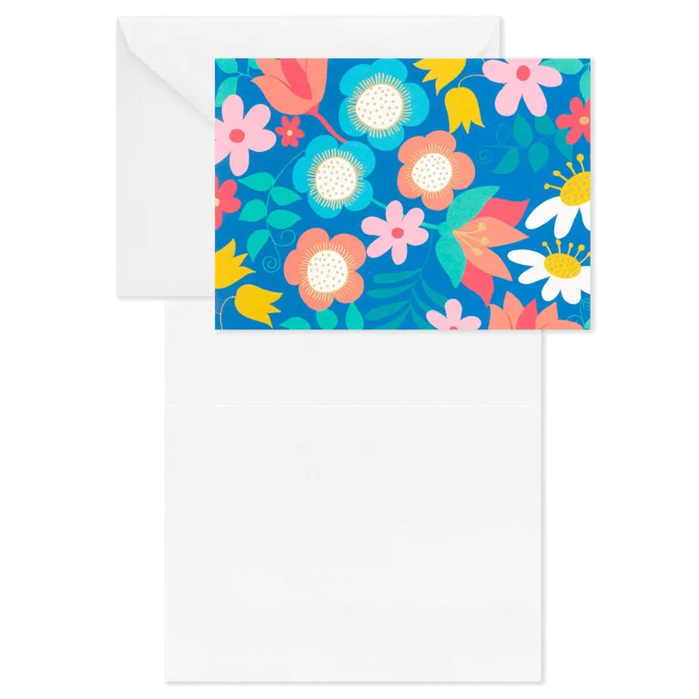 Hallmark Floral And Lettering Bulk Blank Note Cards, Pack Of 50 - Image 3