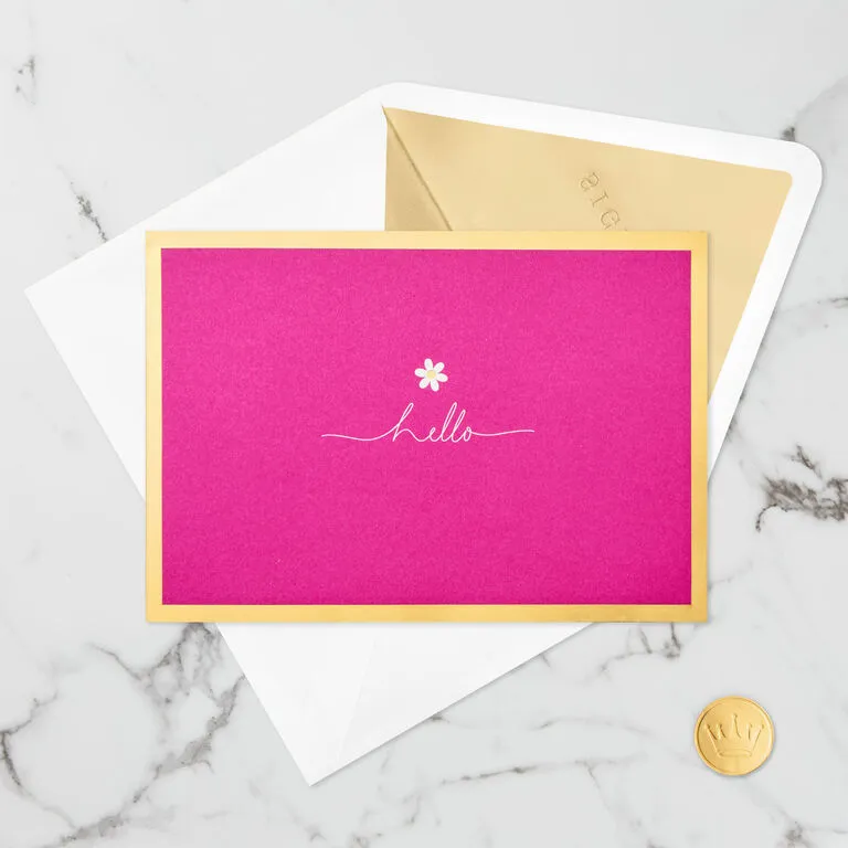 Hallmark Happy Thoughts Flower Bouquet 3D Pop-Up Thinking Of You Card - Image 6