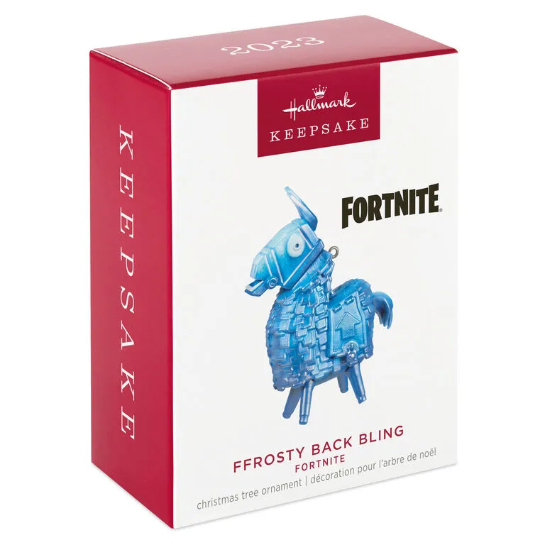 Hallmark Fortnite Ffrosty Back Bling Ornament - Image 4