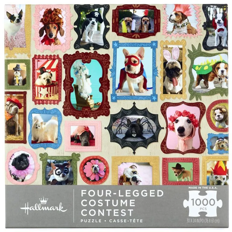 Hallmark Four-Legged Costume Contest 1,000-Piece Puzzle