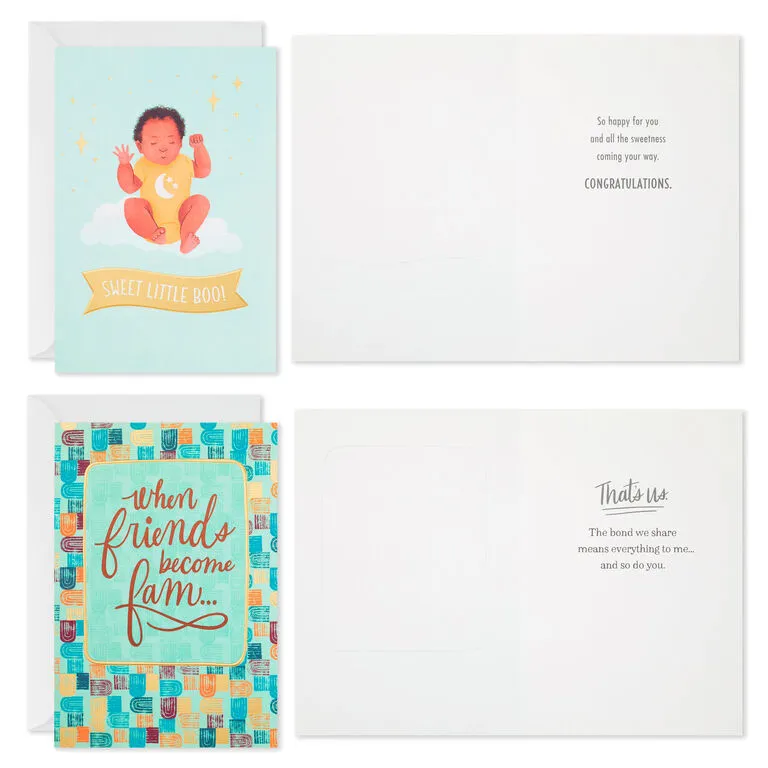 Hallmark Friends And Fam Assorted All-Occasion Cards, Pack Of 12 - Image 5