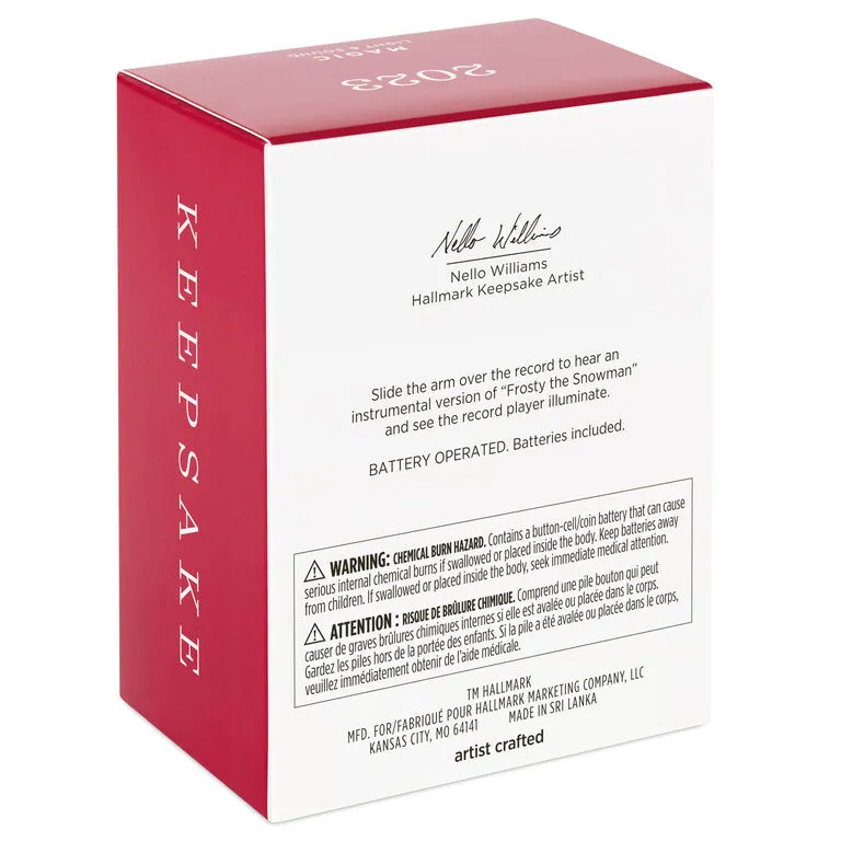 Hallmark Frosty The Snowman™ Look At Frosty Go Ornament With Light And Sound - Image 5