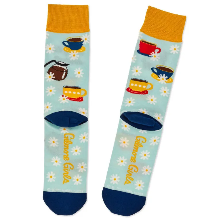 Hallmark Gilmore Girls Life's Short, Talk Fast Crew Socks - Image 2