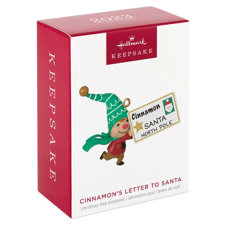 Hallmark Gnome For Christmas Cinnamon's Letter To Santa Ornament - Image 4