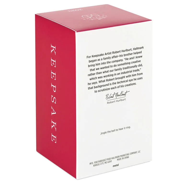 Hallmark 50th Anniversary Ring In The Season Special Edition Metal Bell Ornament - Image 5