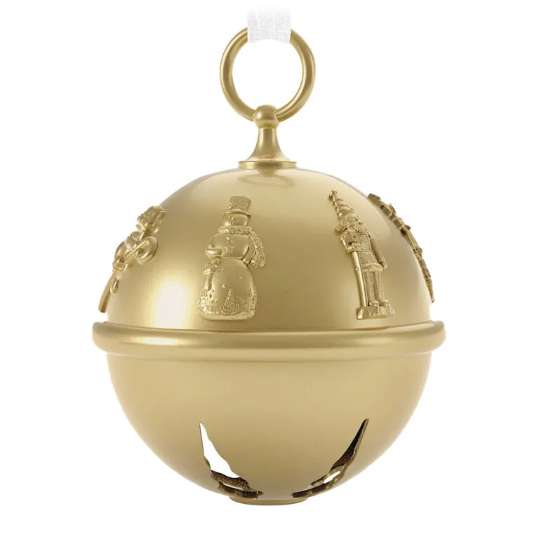 Hallmark 50th Anniversary Ring In The Season Special Edition Metal Bell Ornament - Image 6