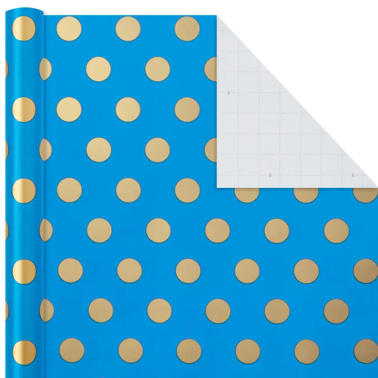 Hallmark Gold And Jewel Tones 3-Pack Wrapping Paper, 105 Sq. Ft. Total - Image 6