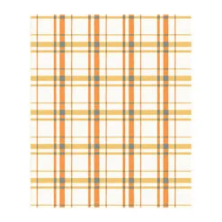 Hallmark Fall Plaid Fleece Blanket, 50x60