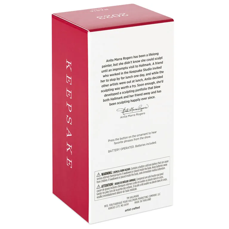 Hallmark The Golden Girls Dorothy Zbornak Ornament With Sound - Image 5