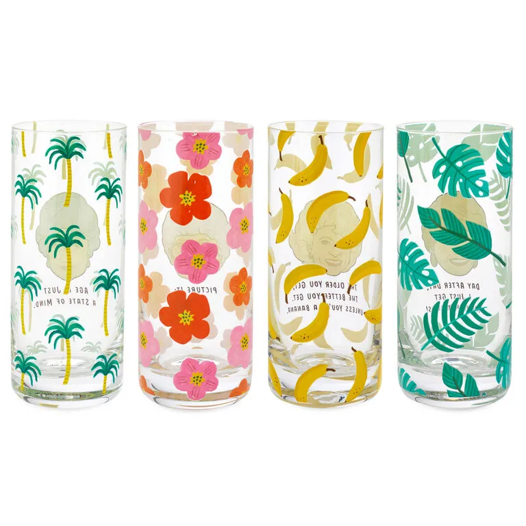 Hallmark The Golden Girls Glasses, Set Of 4 - Image 2