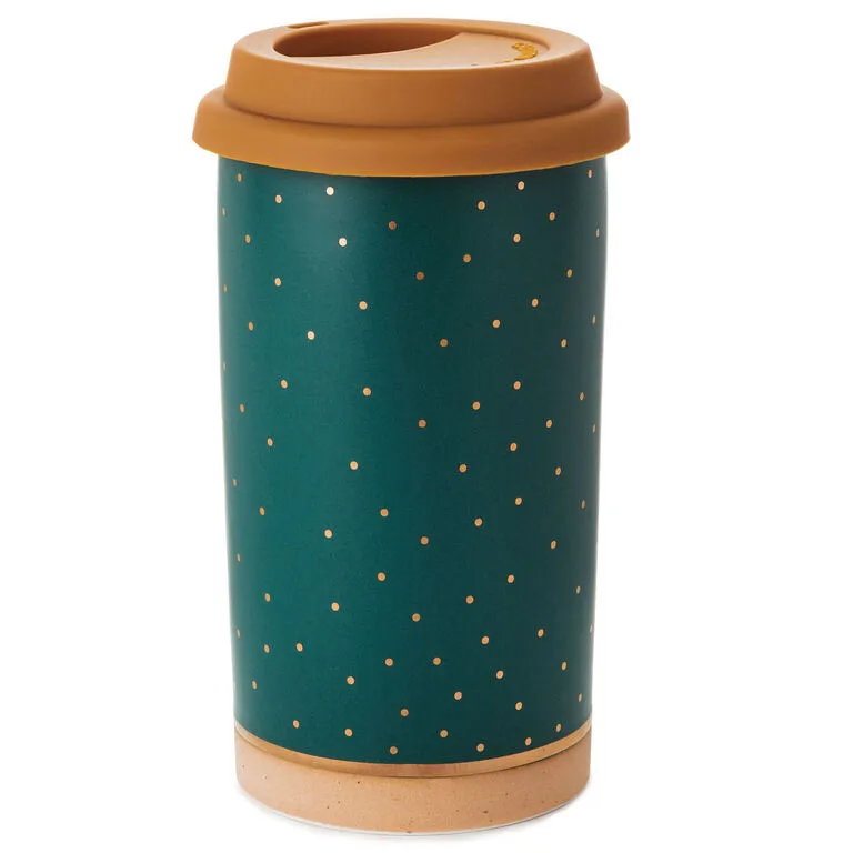 Hallmark Good Morning Ceramic Travel Mug, 12 Oz. - Image 2