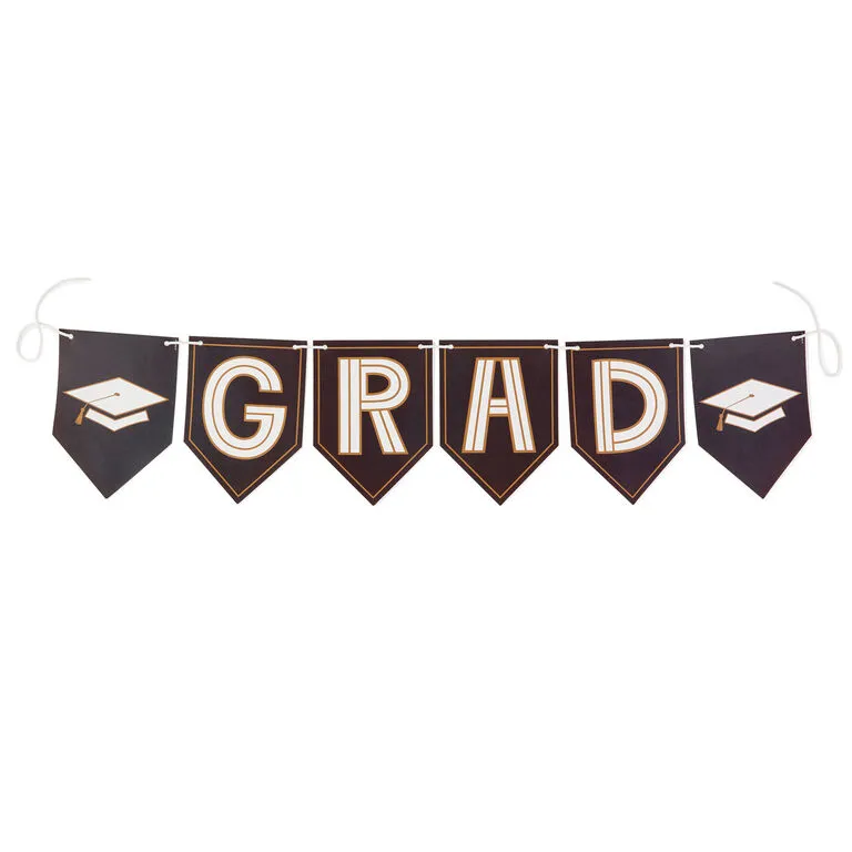 Hallmark Graduation Party Kit With Banner, Card Box, Advice Cards And Table Runner - Image 3