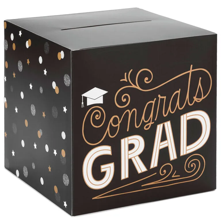 Hallmark Graduation Party Kit With Banner, Card Box, Advice Cards And Table Runner - Image 4