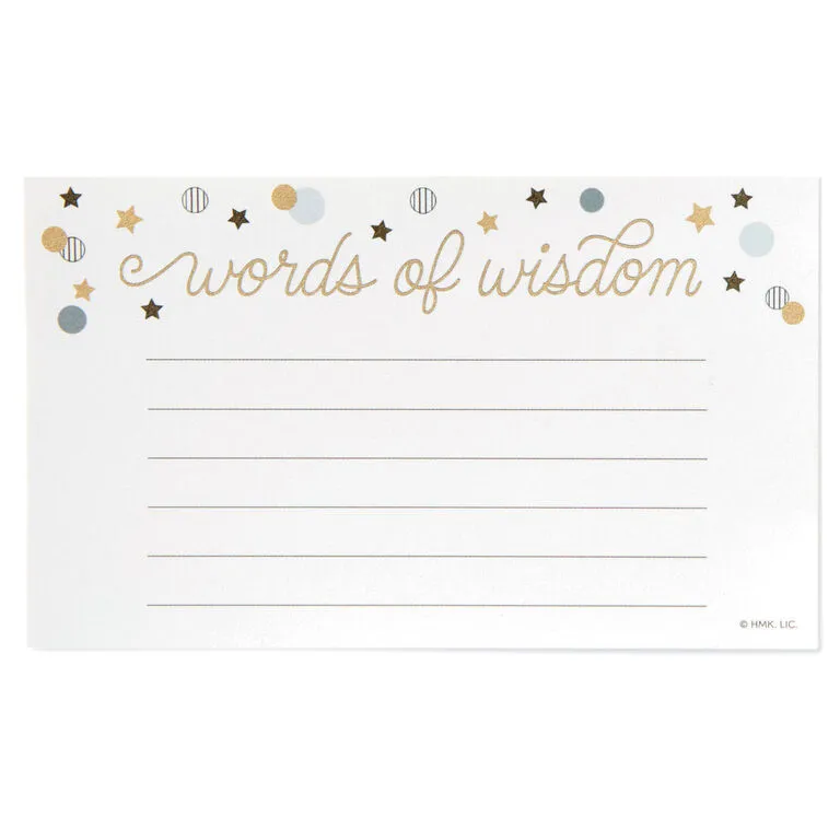 Hallmark Graduation Party Kit With Banner, Card Box, Advice Cards And Table Runner - Image 6