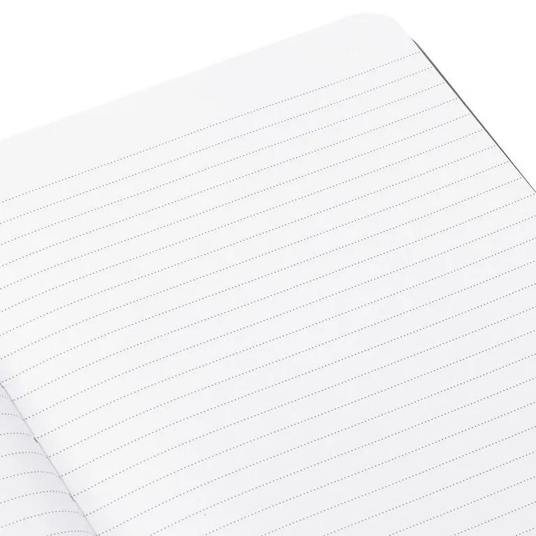 Hallmark Gray Etched Compass Faux Leather Notebook - Image 7