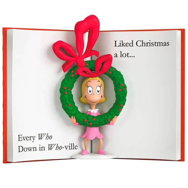 Hallmark Dr. Seuss's How The Grinch Stole Christmas!™ Cindy-Lou Who Ornament