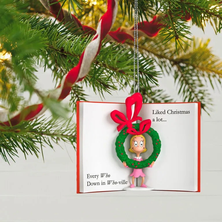 Hallmark Dr. Seuss's How The Grinch Stole Christmas!™ Cindy-Lou Who Ornament - Image 2