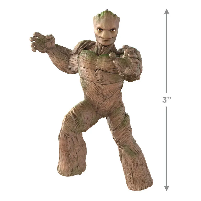 Hallmark Marvel Studios Guardians Of The Galaxy Vol. 3 Groot Ornament - Image 3