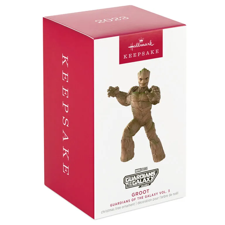 Hallmark Marvel Studios Guardians Of The Galaxy Vol. 3 Groot Ornament - Image 4