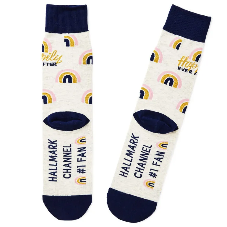 Hallmark Channel Happily Ever After Novelty Crew Socks - Image 2