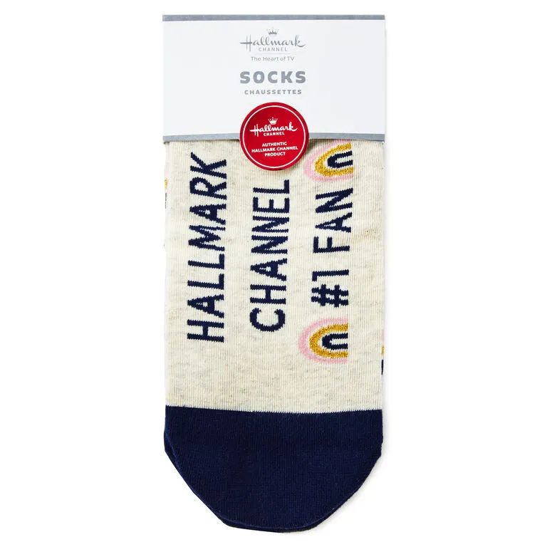Hallmark Channel Happily Ever After Novelty Crew Socks - Image 4