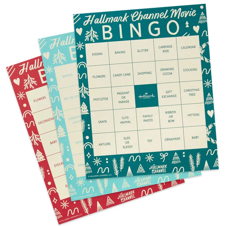 Hallmark Channel Movie Bingo Game Pad - Image 3