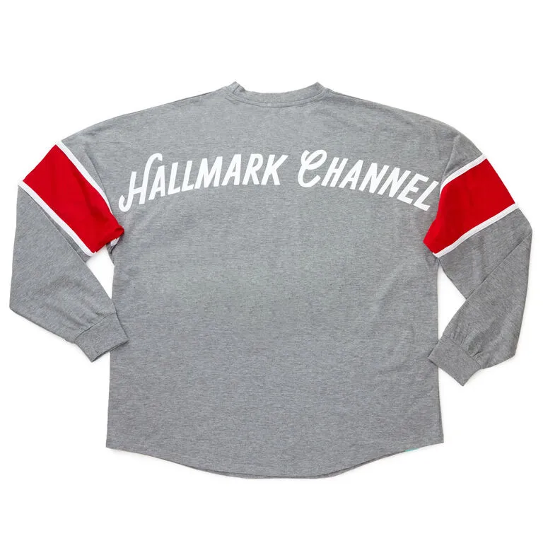 Hallmark Channel Merry Movie Watching Long Sleeve Jersey, X-Large - Image 2