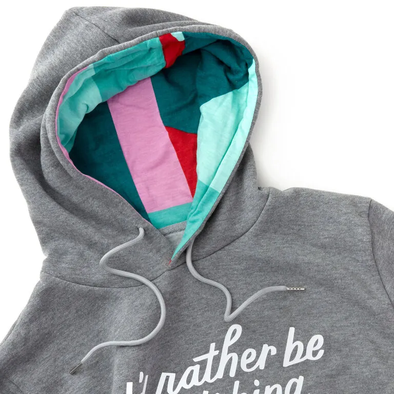 Hallmark Channel Rather Be Watching Sweatshirt Hoodie, X-Large - Image 4