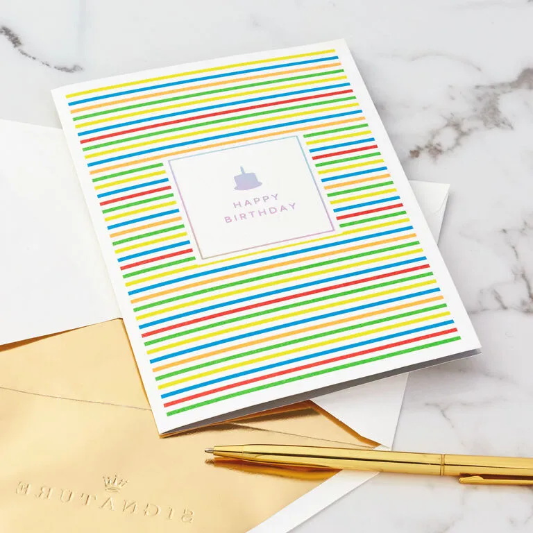 Hallmark Happy Birthday Cake 3D Pop-Up Birthday Card - Image 5