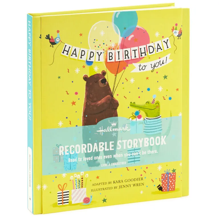 Hallmark Happy Birthday To You! Recordable Storybook With Music - Image 6