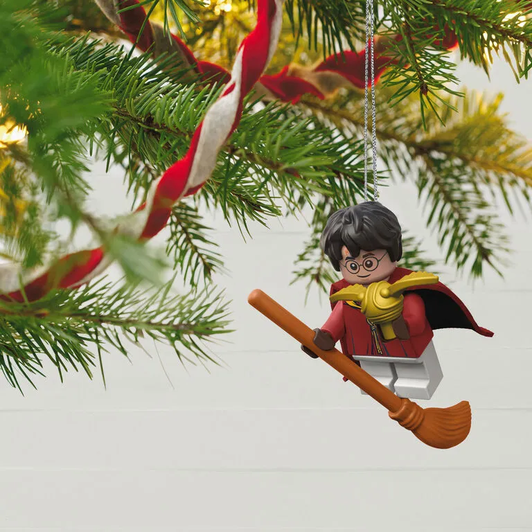 Hallmark Quidditch™ Seeker Harry Potter™ LEGO® Minifigure Ornament - Image 2
