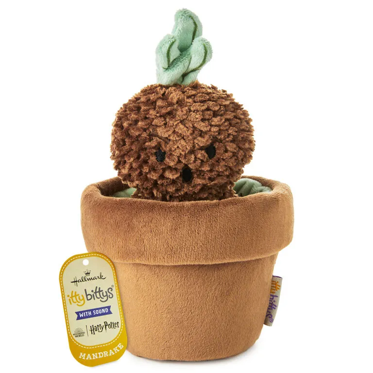 Hallmark Itty Bittys® Harry Potter™ Mandrake™ Plush With Sound - Image 2