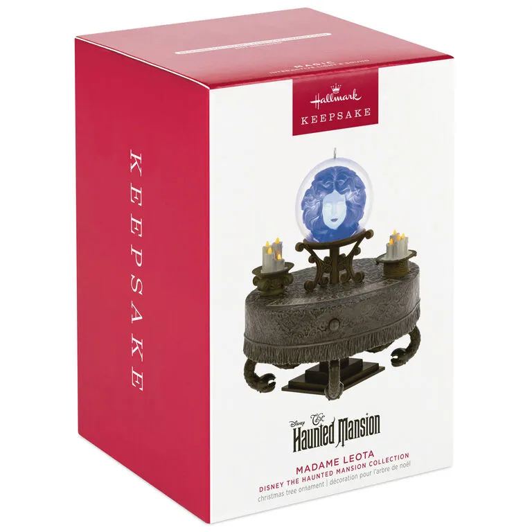 Hallmark Disney The Haunted Mansion Collection Madame Leota Ornament With Light And Sound - Image 4