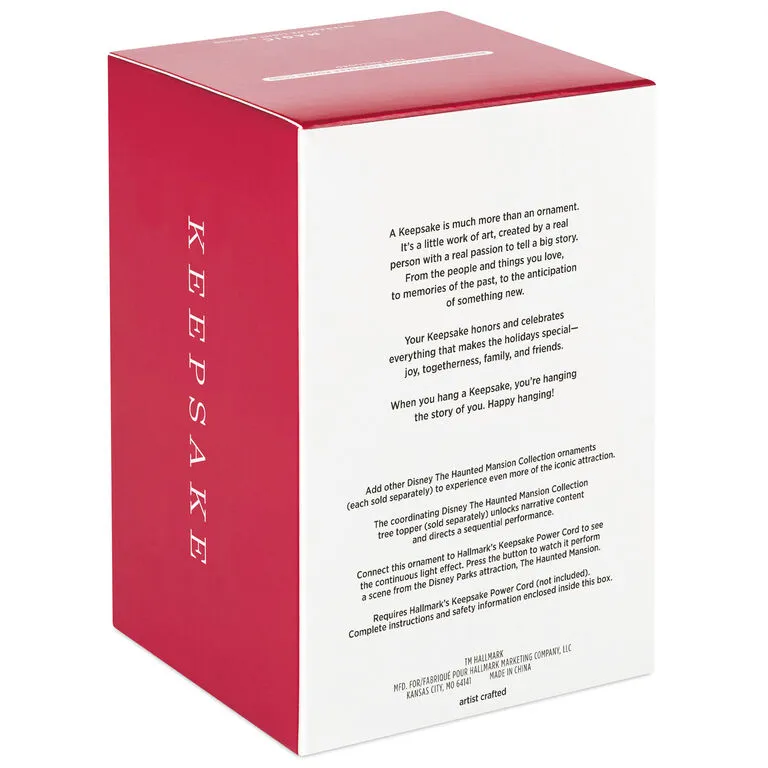 Hallmark Disney The Haunted Mansion Collection Madame Leota Ornament With Light And Sound - Image 5