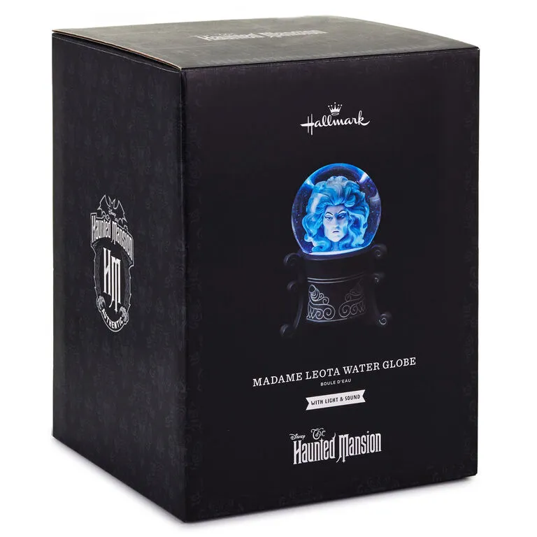 Hallmark Disney The Haunted Mansion Madame Leota Snow Globe With Light & Sound - Image 3